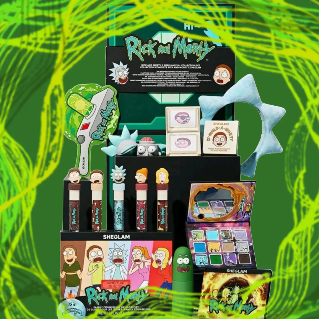 Colección de maquillaje Rick y Morty por la marca SHEGLAM